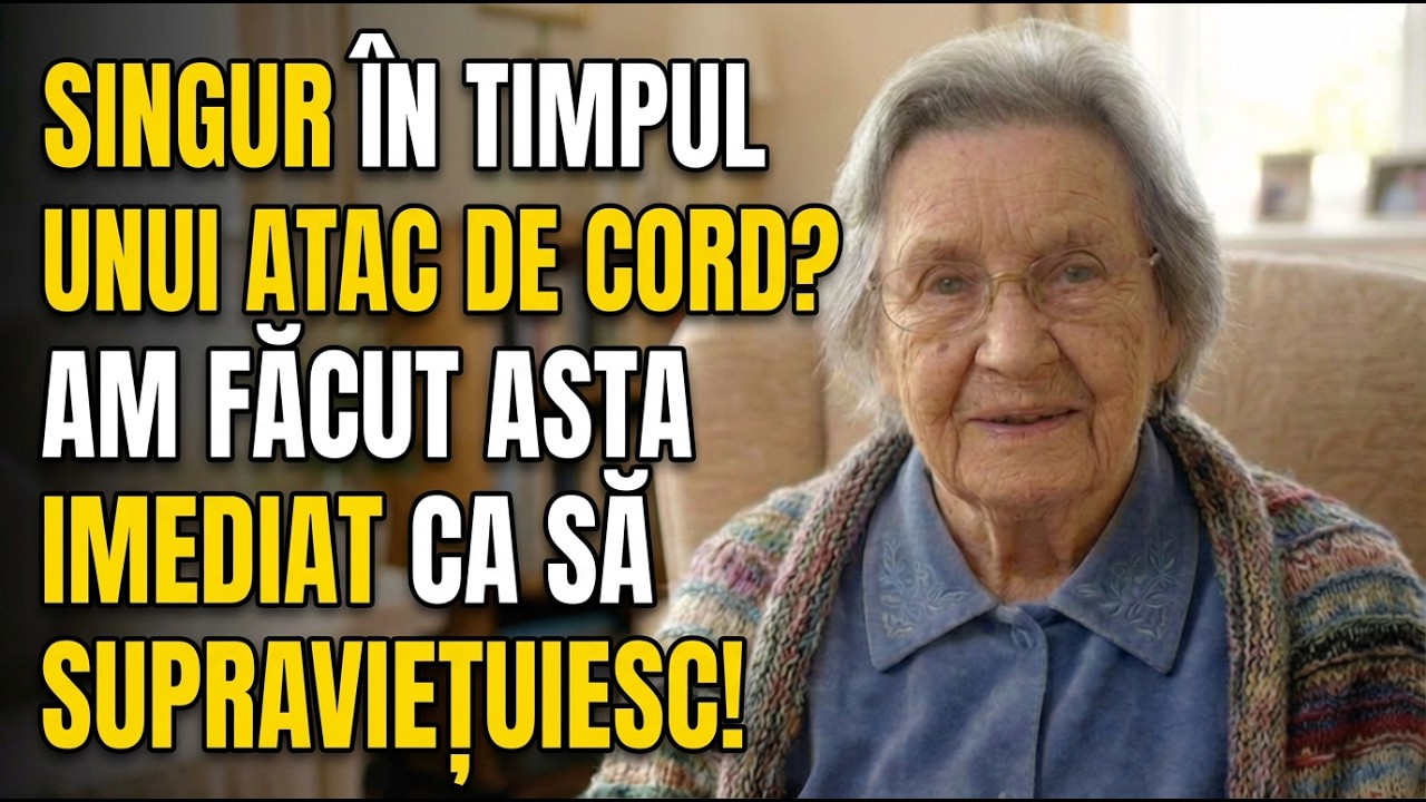 Am 83 ani: 8 sfaturi vitale pentru a supraviețui singur unui atac de cord după 60