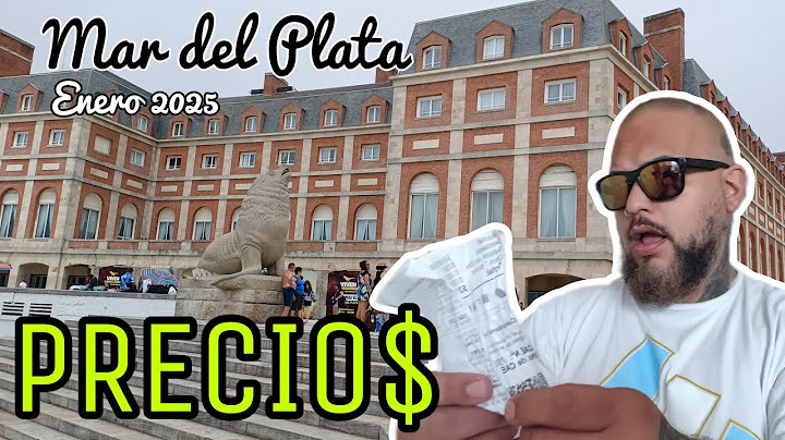 Mar del Plata PRECIOS y PLAYA  Enero 2025
