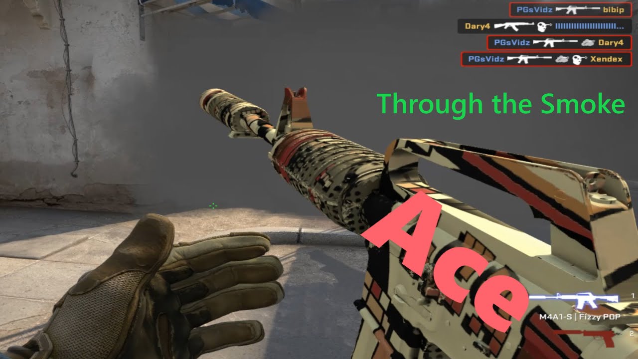 Dust 2 Ace with two through Smoke | CSGO Clips - YouTube
