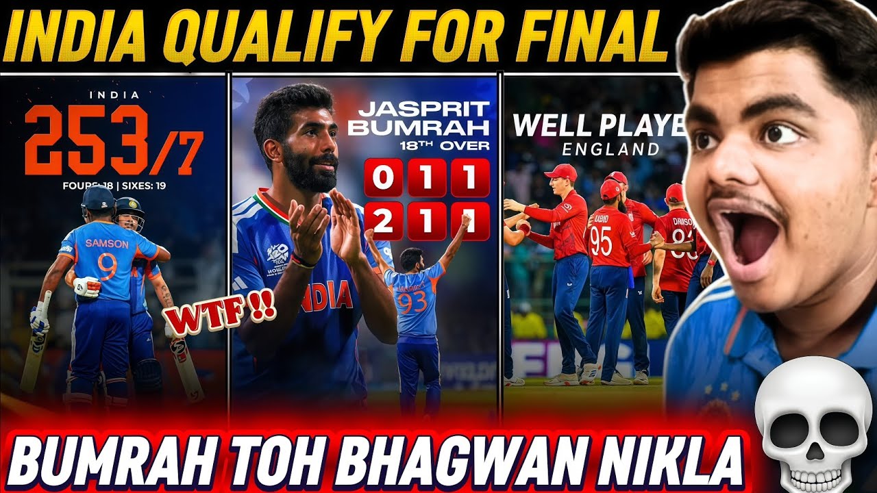 INDIA INTO FINAL 🤯 !! SANJU SAMSON 89 😱 | BUMRAH NE BACHA LIYA 🔥 | IND vs ENG SEMI FINAL HIGHLIGHTS
