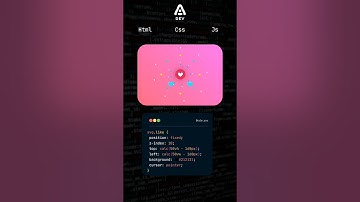 Botón de corazones Html y Css #programacion #developer #code #coding #html #css #love #amor