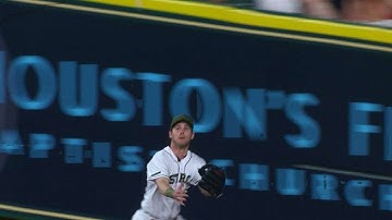 BAL@HOU: Reddick makes a nice grab on the run