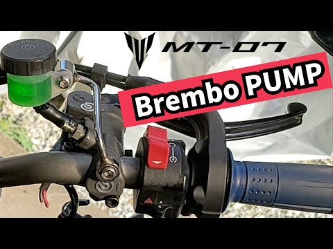 mt07 純正ブレンボ　横押しマスター　アクティブレバー mt07 純正ブレンボ 横押しマスター アクティブレバー - メルカリ