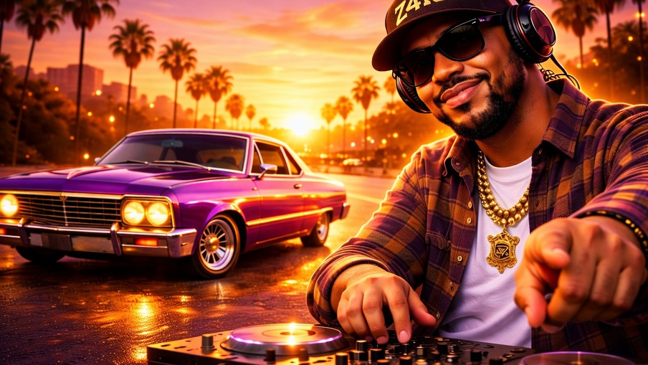 West Coast Sunset Drive 🌅 Laidback Gospel G-Funk | Sunday Cruise