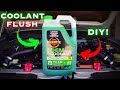 How to FLUSH your cars COOLING System { DIY COOLANT CHANGE } Easy Coolant Flush