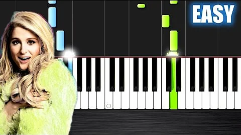 Meghan Trainor - Like I'm Gonna Lose You ft. John Legend - EASY Piano Tutorial by PlutaX - Synthesia