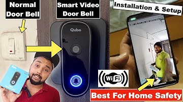Qubo Smart Video Doorbell | Best Video Doorbell for Indian Homes | Review, Installation & Demo