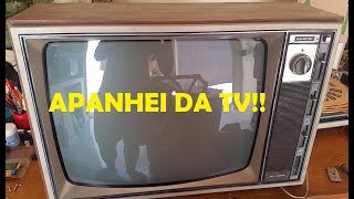 Conserto TV Antiga: Philco Ford 396 (ano 1982 - Parte 1/3)