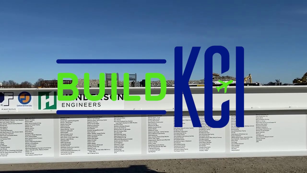"Sign The Beam" Installation Video - Kansas City International Airport New Terminal