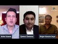 Live with Ather Kazmi & Major Gaurav Arya