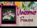 🎉🎉✿Unicornio fomi/goma eva para Portalápices Parte 2- Moldes Gratis✿😉✿ Creaciones Samadith/DIY ✿🎉🎉