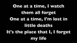 Video thumbnail of "AFI - The Missing Frame Lyrics"