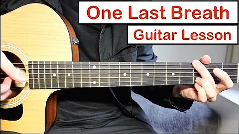 Creed - One Last Breath | Guitar Lesson (Tutorial) How to play the Fingerpicking Intro/Chords