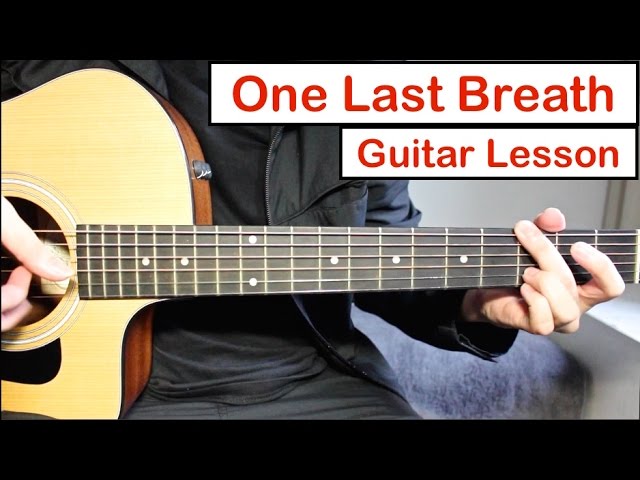 Creed - One Last Breath | Guitar Lesson (Tutorial) How to play the Fingerpicking Intro/Chords