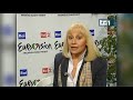 Raffaella Carrà - Breve intervista per l&#39;Eurovision song Contest (Tg1 2011)