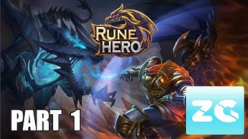 Rune Hero Android IOS Walkthrough Part 1 Gameplay HD