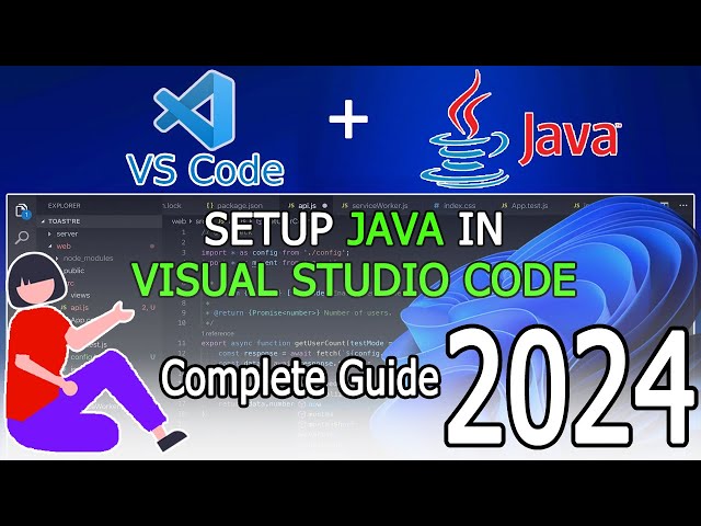 How to run Java in Visual Studio Code on Windows 10/11 [ 2024 Update ] JDK installation class=