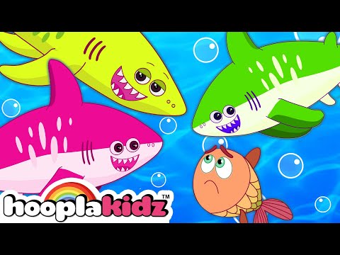 (NEW) Baby Shark Doo Doo Song | Nursery Rhymes For Babies By HooplaKidz