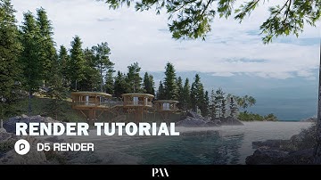 LEARN WITH ME: D5 RENDER TUTORIAL - Exterior scene 06