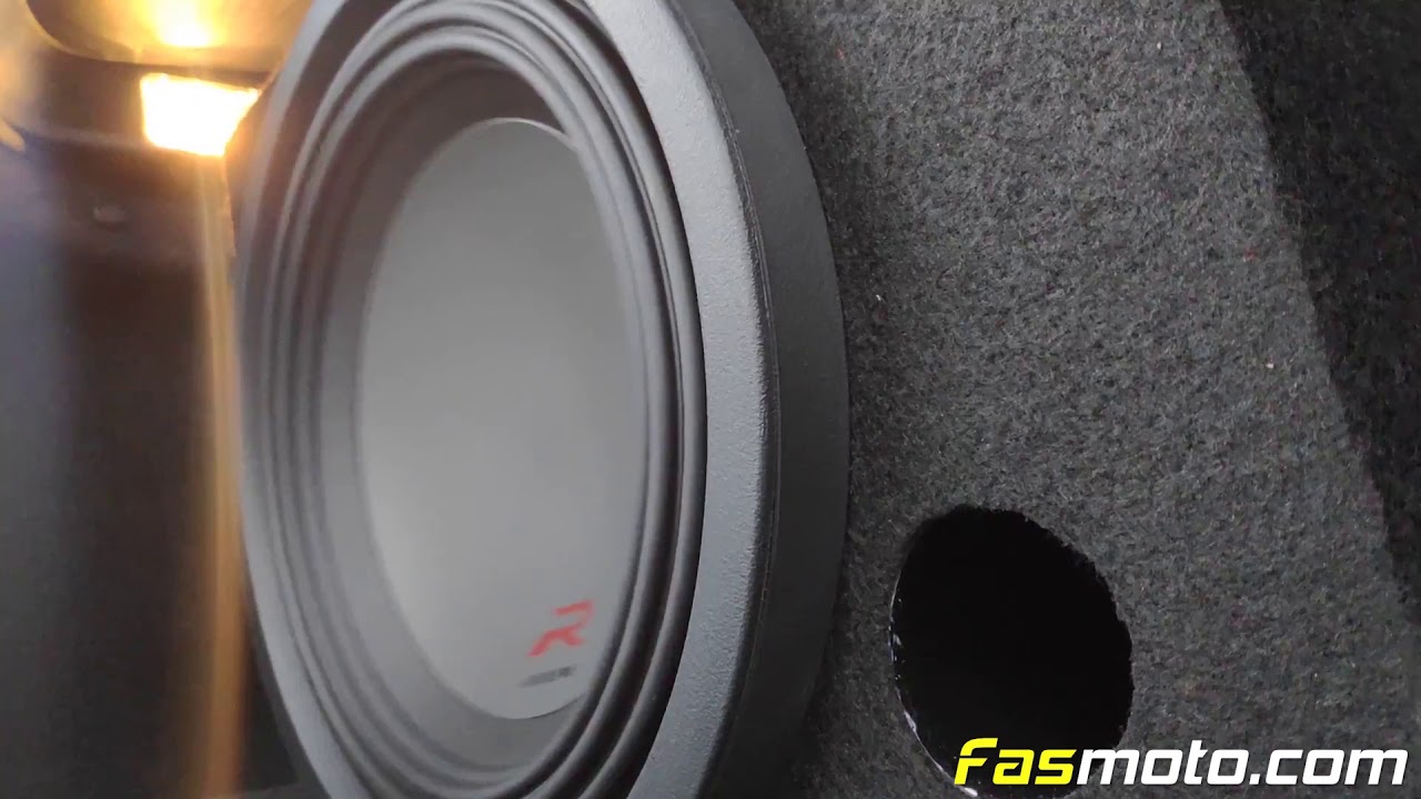 How does the 10" Double Voice Coil Alpine R Series SWR 