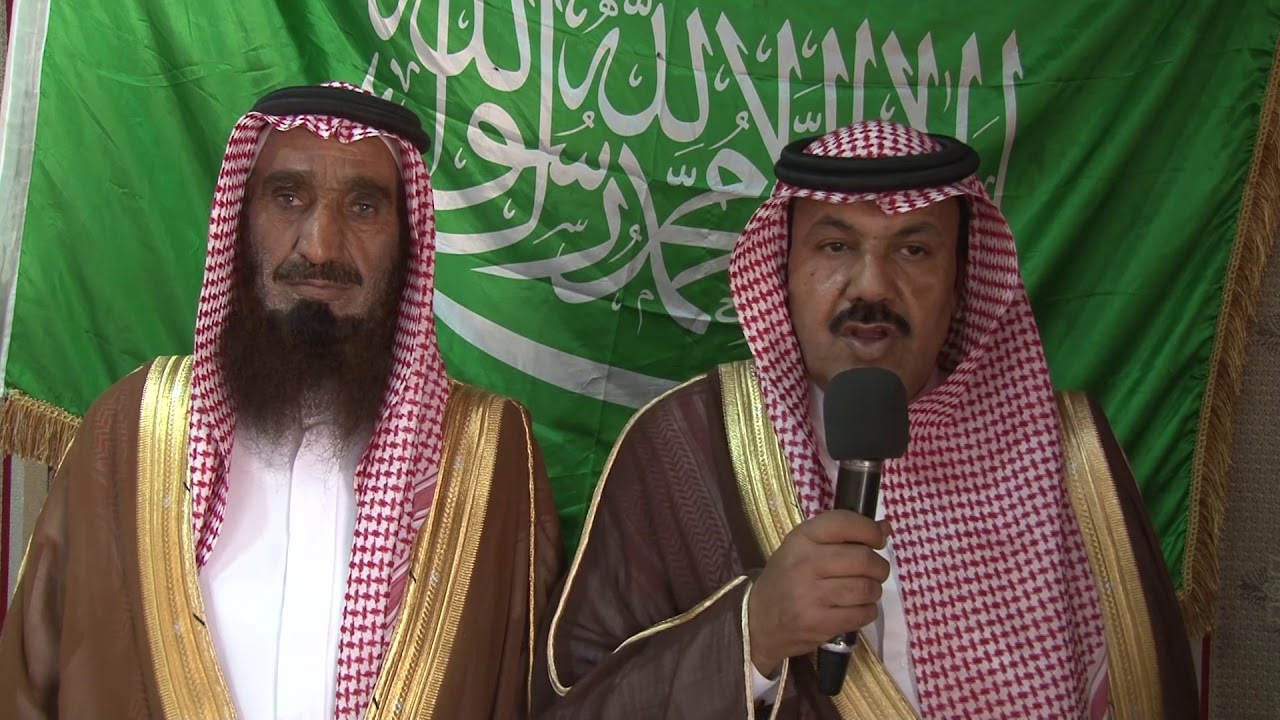 حفل معايدة الوجيه منصور غضيان القويني الشراري