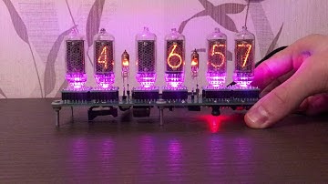 Nixie clock in-8-2