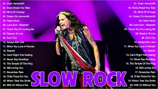 Scorpions, Bon Jovi, White Lion, Aerosmith, Ledzeppelin, The Eagles, U2 💜 Best Slow Rock Songs Ever