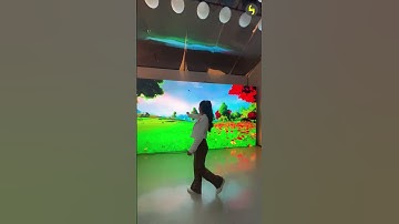 Interactive Digital Garden | Immersive LED Screen Experience | Interactive LED Screen in Dubai