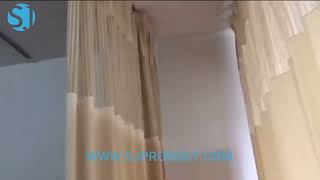 Hospital Bed Curtain System | Medical Privacy Curtain &amp; Curtain Track for Healthcare Facilities