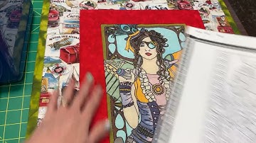 Technique Tuesday: Coloring Book Designs with Brother Scan N Cut and My Design Center