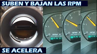 3 razones por las que los autos se aceleran y suben y bajan las RPM