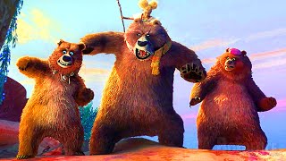 Los mejores villanos de El Gato con Botas 1 y 2 (El gran lobo malo 😍😱) ⚡ 4K