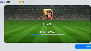 PES 2020/Legend player Puyol max level stats