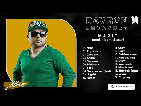 Davron Ergashev — Mario nomli albom dasturi