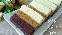 BOLU KUKUS TIRAMISU SANGAT LEMBUT DAN MOIST  -  STEAMED CAKE - Durasi: 10.25. 