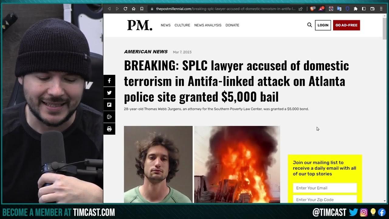 Democrat Org Calls For People To JOIN Antifa Terror Campaign, SPLC Tweets SUPPORT For Terrorists