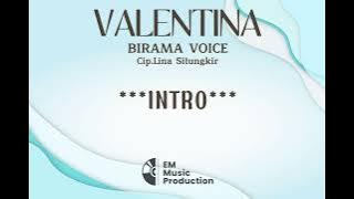 BIRAMA VOICE - VALENTINA (Official Music Karaoke) C=do