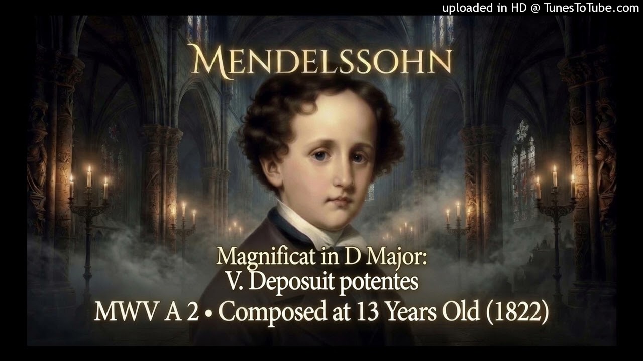 Mendelssohn's Magnificat in D Major, MWV A 2: V. Deposuit potentes