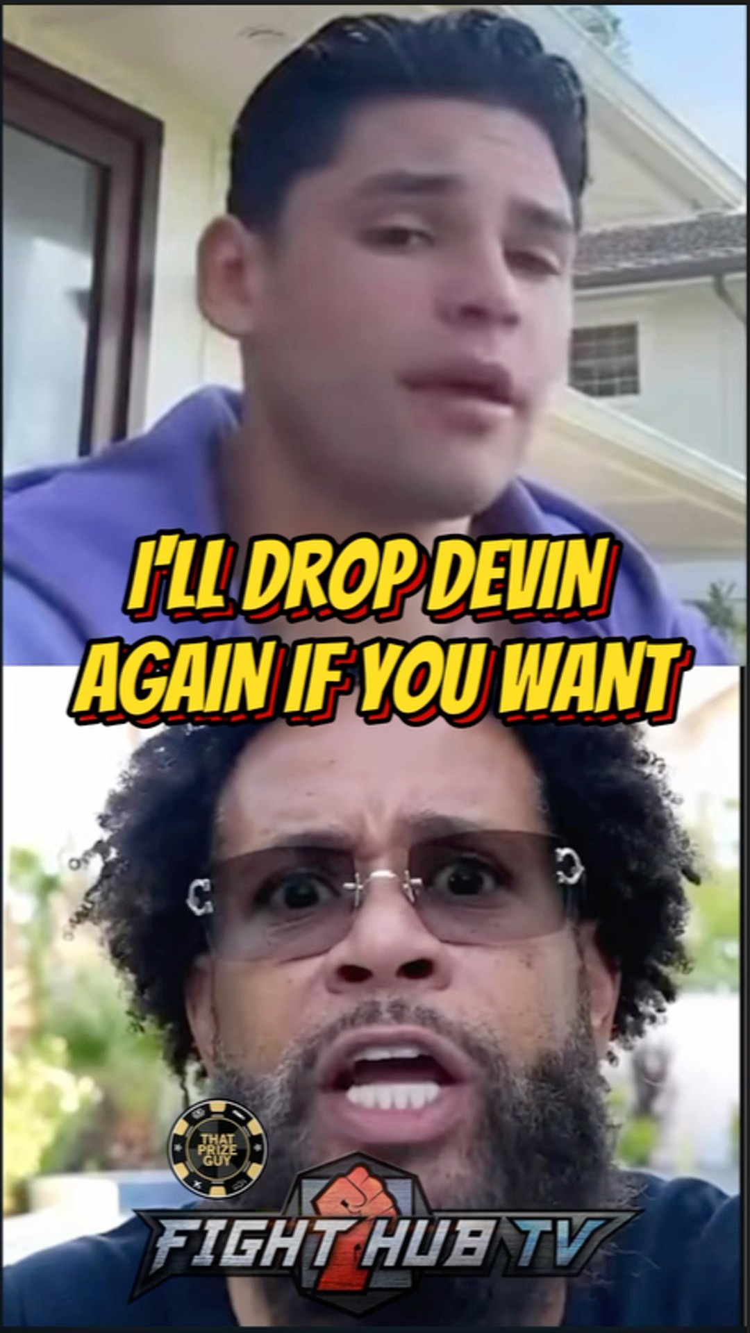 Ryan Garcia \u0026 Bill Haney TRADE WORDS over social media; says will drop Devin again!