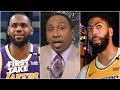 Stephen A. questions LeBron's durability and tells AD to be a 'man amongst boys' | First Take