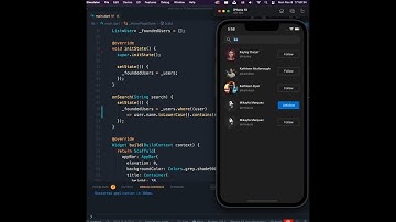 Flutter UI | Searchable ListView Example
