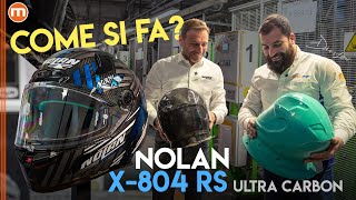 Come nasce un casco in carbonio? Tutti i segreti del Nolan X804 RS Ultra Carbon in 4K