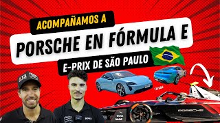Acompañamos a PORSCHE en la FIA FÓRMULA E ? para el E-PRIX DE SÃO PAULO + PORSCHE TAYCAN ?⚡??