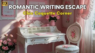 Transform Your Workspace into a Romantic Coquette Paradise 🌸 Soft, Elegant & Timeless