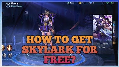 FANNY EPIC SKIN FOR FREE - NO ROOT | Mobile Legends