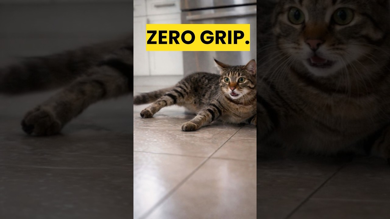 Slippery Floors Turn Pets Into Passengers