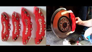 Assembly install tutorial cover BREMBO brake all cars