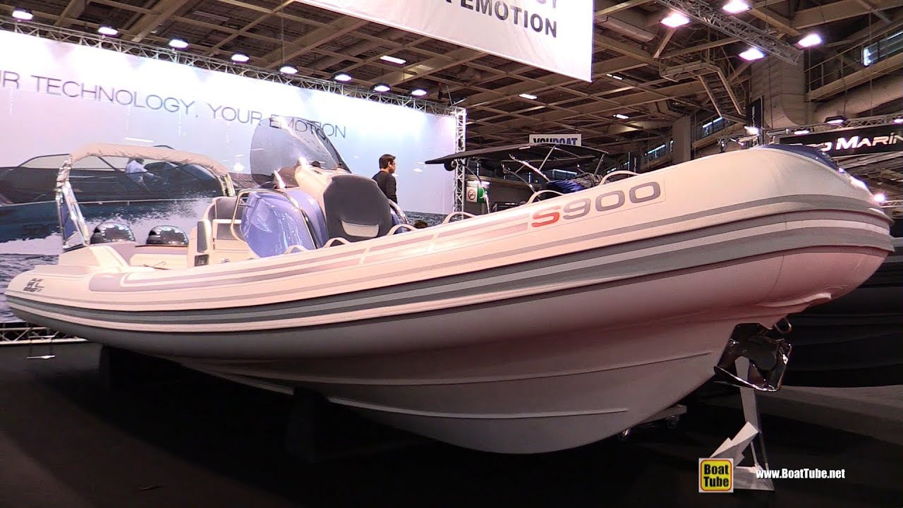2017 Sacs S 900 Sport Inflatable Boat - Walkaround - 2016 Salon Nautique Paris