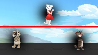 Wrong Heads Tom, Angela, Ginger, Ben Talking Tom Wrong Heads Puzzle