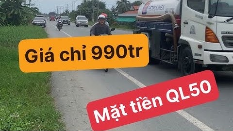 Bán đất nền thổ cư mặt tiền QL50 giá chỉ 990 triệu tại Gò Công Tây, Tiền Giang